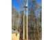 View of a utility pole and surrounding trees at 6225 Collins Nw Rd, Acworth, GA 30101