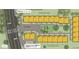 Site map highlighting building layout, courtyards, and proximity to amenities at 1070 Dill Sw Ave, Atlanta, GA 30310