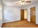 Bedroom with one window and brown carpet at 2802 Leisure Woods Ln, Decatur, GA 30034