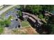 Aerial view of lakefront apartment buildings at 2832 Shellbark Rd, Decatur, GA 30035