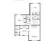 Second level floor plan highlighting the primary suite and additional bedrooms at 15 Paces West Nw Dr, Atlanta, GA 30327