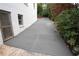 Newly poured concrete driveway and walkway at 1617 Lenox Rd, Atlanta, GA 30306