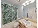 Clean bathroom with shower/tub and updated vanity at 388 Oakhaven Way, Villa Rica, GA 30180