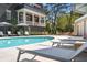 Inviting community pool with lounge chairs and patio area at 100 Ottley Ln, Atlanta, GA 30305