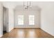 Bright bedroom with hardwood floors and ample natural light at 100 Ottley Ln, Atlanta, GA 30305