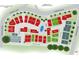 Community site plan showing home locations and amenities at 100 Ottley Ln, Atlanta, GA 30305