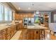 Modern kitchen features granite countertops and stainless steel appliances at 1829 Buckhead Valley Ne Ln, Atlanta, GA 30324