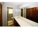 Bathroom with double vanity and a separate toilet area at 2994 Ravenwolfe Way, Snellville, GA 30039