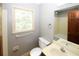 Small bathroom with shower/tub combo and window at 2994 Ravenwolfe Way, Snellville, GA 30039