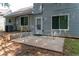 Small concrete patio with surrounding yard at 4151 Waldrop Hills Ter, Decatur, GA 30034