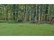 Wooded backyard with a grassy area at 2869 Cardinal Trce, Duluth, GA 30096