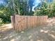 Wooden privacy fence with gate, providing backyard seclusion at 67 Brookstone W Park, Acworth, GA 30101