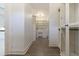 Bright walk-in closet with custom built-ins and wood flooring at 850 Camden Park Ct, Atlanta, GA 30342