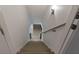 Stairs leading down to an unfinished basement at 850 Camden Park Ct, Atlanta, GA 30342