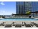 Stunning rooftop pool with city views at 3325 Piedmont Rd # 2203, Atlanta, GA 30305