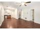 Spacious basement with dark hardwood floors at 131 Bowen Sw Cir, Atlanta, GA 30315