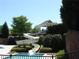 Community pool with waterslide and gazebo at 4847 Basingstoke Dr, Suwanee, GA 30024
