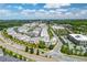 Aerial view of a large residential community at 272 Thompson St, Alpharetta, GA 30009