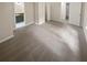 Primary bedroom with access to bathroom and walk-in closet at 1097 Rock Creek Ln, Norcross, GA 30093