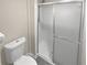 Clean bathroom with shower and toilet at 1097 Rock Creek Ln, Norcross, GA 30093
