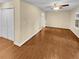 Spacious living room with wood flooring and neutral walls at 309 Quail Run, Roswell, GA 30076
