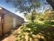 Large grassy side yard with mature trees at 4128 Snapfinger Way, Decatur, GA 30035