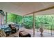 Relaxing deck overlooking a serene wooded area with water view at 2341 Habersham Sw Dr, Marietta, GA 30064