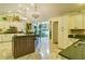 Open concept kitchen with large island, granite countertops, and ample storage at 2341 Habersham Sw Dr, Marietta, GA 30064