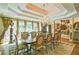 Bright dining room with large windows and hardwood floors at 2341 Habersham Sw Dr, Marietta, GA 30064