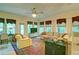 Relaxing living room with large windows, offering wooded views at 2341 Habersham Sw Dr, Marietta, GA 30064