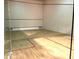 Well-maintained squash court with wooden floor at 3334 Peachtree Ne Rd # 1110, Atlanta, GA 30326