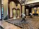 Lobby with two elevators and stylish seating at 3334 Peachtree Ne Rd # 1110, Atlanta, GA 30326