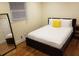 Spacious bedroom with hardwood floors and a full bed at 2121 Arlington Ne Ave, Atlanta, GA 30324