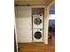 Convenient laundry closet with stackable washer and dryer at 2121 Arlington Ne Ave, Atlanta, GA 30324
