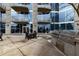 Community grilling station with multiple grills for resident use at 400 W Peachtree Nw St # 2314, Atlanta, GA 30308