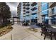 Enjoy outdoor grilling and dining in this community patio with ample seating at 400 W Peachtree Nw St # 2314, Atlanta, GA 30308