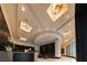 Modern lobby with high ceilings and unique lighting at 400 W Peachtree Nw St # 2314, Atlanta, GA 30308