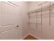 Spacious walk-in closet with wire shelving at 400 W Peachtree Nw St # 2314, Atlanta, GA 30308