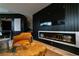Elegant lobby with fireplace and comfortable seating at 400 W Peachtree Nw St # 2314, Atlanta, GA 30308