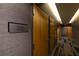 Clean and well-lit hallway with trash chute at 400 W Peachtree Nw St # 2314, Atlanta, GA 30308