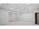 Spacious unfinished basement with recessed lighting at 435 St Annes Pl, Covington, GA 30016