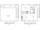 Two-story floor plan, including a studio and two-car garage at 474 Eastland Dr, Decatur, GA 30030