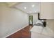 Modern kitchen with white cabinets and quartz countertops at 1847 Ridgeland Dr, Decatur, GA 30032