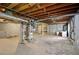 Unfinished basement with toilet and laundry hookups at 1272 Breezy Ne Ln, Atlanta, GA 30329