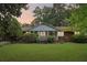 Brick ranch house with a front porch and large yard at 1272 Breezy Ne Ln, Atlanta, GA 30329