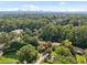 Aerial view showing home's location and city skyline at 1272 Breezy Ne Ln, Atlanta, GA 30329