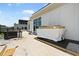 Rooftop deck under construction with building materials present at 8200 Main S St # 1306, Woodstock, GA 30188