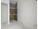 Unfinished bathroom with shower framing at 8200 Main S St # 1306, Woodstock, GA 30188