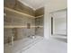 Bathroom under construction with shower and walls framed at 8200 Main S St # 1306, Woodstock, GA 30188