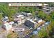 Aerial view of Adair Park, showing a penthouse and proximity to Downtown Woodstock at 8200 Main S St # 1306, Woodstock, GA 30188
